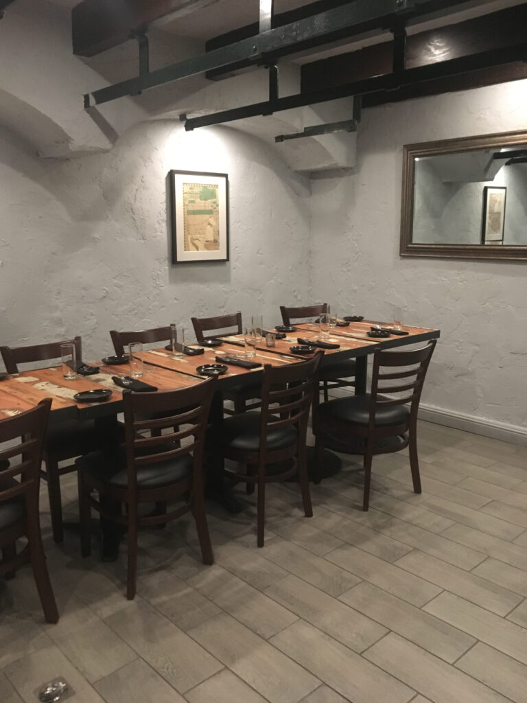 San Francisco homestyle restaurant on a small budget designed by Carolyn Robbins interiors