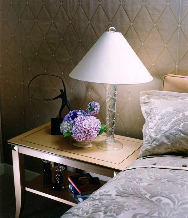 Pebble Beach interiors with sophisticated interior design and classic Hollywood design by Carolyn Robbins