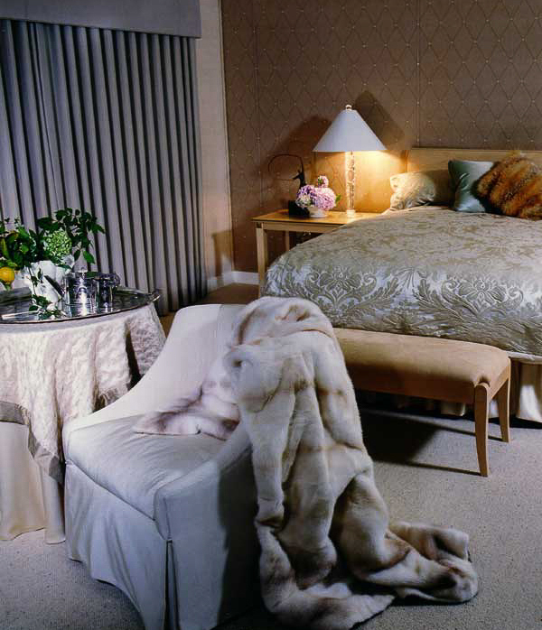 Pebble Beach interiors with sophisticated interior design and classic Hollywood design by Carolyn Robbins