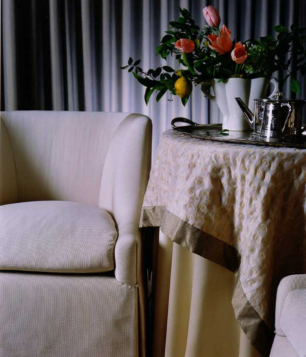 Pebble Beach interiors with sophisticated interior design and classic Hollywood design by Carolyn Robbins