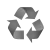 [CITYPNG.COM]Recycle Recycling Gray Logo Icon PNG - 2000x2000